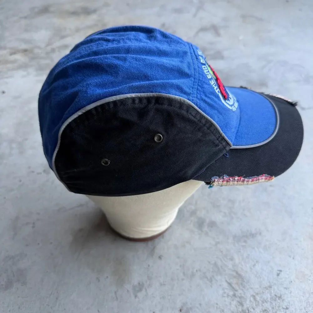 Vintage Y2K 2000 End of the World Embroidered Patchwork Cap